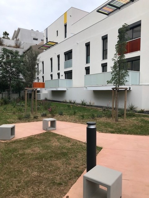 Jardin de la résidence Arco Iris de Montpellier